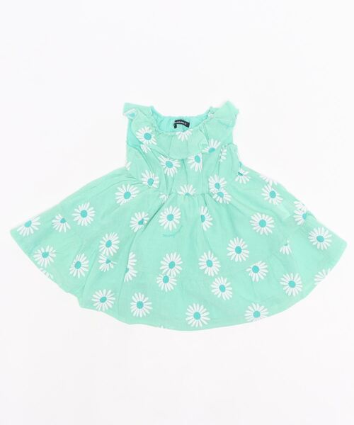 楊柳マーガレット柄ワンピース ワンピース Moujonjon ムージョンジョン のファッション セール