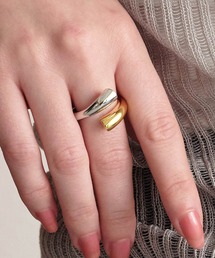 ANOH | バイカラーホルンリング(リング)