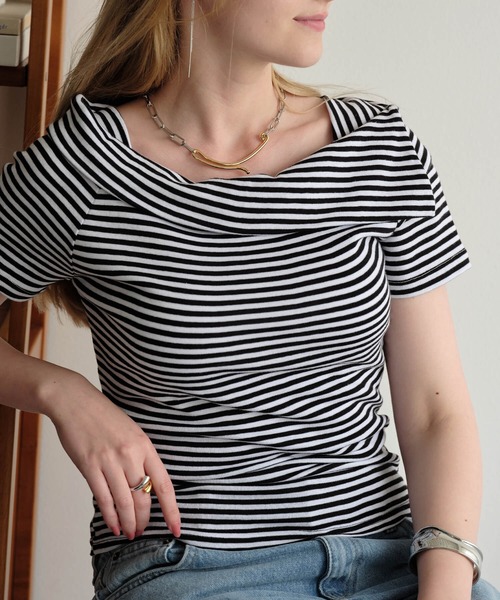 ANOH（アノー）の「バイカラーホルンリング（リング・レディース・シルバー×ゴールド・FREE）」の20枚目の写真