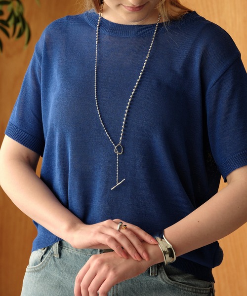 ANOH（アノー）の「バイカラーホルンリング（リング・レディース・シルバー×ゴールド・FREE）」の22枚目の写真