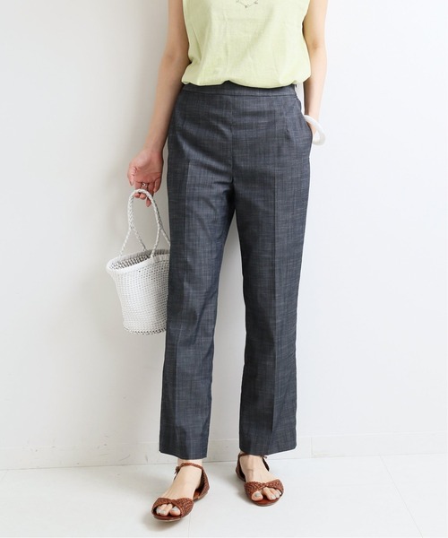 IENA(イエナ)の「バックスリットストレートパンツ◆(その他パンツ・レディース・ベージュ/ネイビー・40/38/36/34)」の21枚目の写真