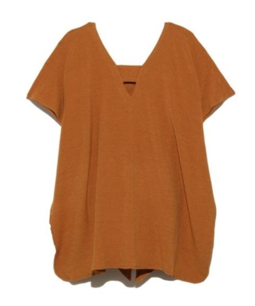 KIIRA（キーラ）の「KiiRA PILE BELT PONCHO ki-3417（Tシャツ/カットソー・レディース・ブラウン・ONE SIZE）」の7枚目の写真
