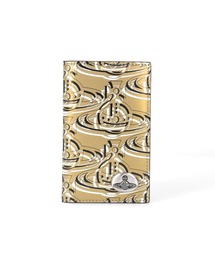 Vivienne Westwood ACCESSORIES（ヴィヴィアンウエストウッドアクセサリー）の「“ORB REPETE” 2面カードケース【119174 BQ7E】（カードケース・メンズ）」