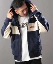 AVIREX | 2トーン ビッグ フリース パーカー / 2TONE BIG FLEECE PARKA / アヴィレックス / AVIREX(その他アウター)