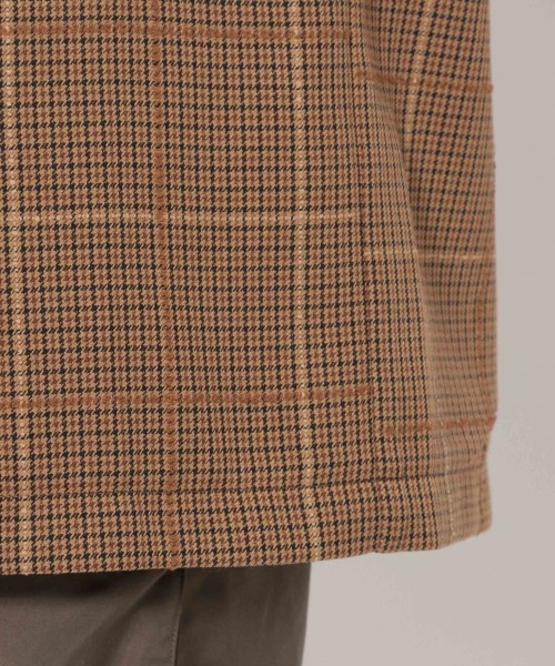 JEANASIS（ジーナシス）の「モールチェックテーラージャケット/214419（テーラードジャケット・レディース・グレー系その他/ブラウン系その他・FREE）」の18枚目の写真
