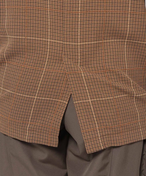 JEANASIS（ジーナシス）の「モールチェックテーラージャケット/214419（テーラードジャケット・レディース・グレー系その他/ブラウン系その他・FREE）」の11枚目の写真