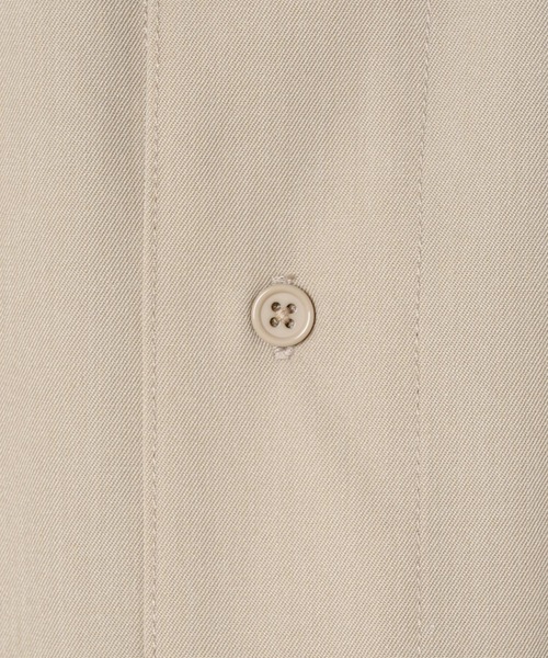 DOOPZ(ドープス)の「WIDE SLEEVE RAGLAN SHORT SHIRT / ワイドスリーブラグランショートシャツ(シャツ/ブラウス・メンズ・チャコールグレー/ベージュ・SMALL/MEDIUM/LARGE)」の8枚目の写真