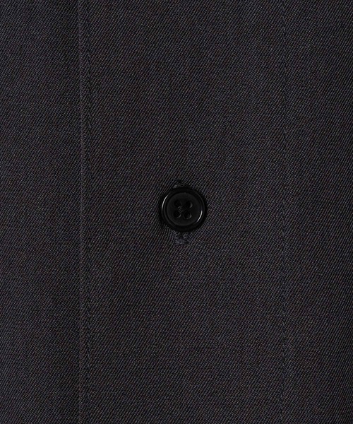 DOOPZ(ドープス)の「WIDE SLEEVE RAGLAN SHORT SHIRT / ワイドスリーブラグランショートシャツ(シャツ/ブラウス・メンズ・チャコールグレー/ベージュ・SMALL/MEDIUM/LARGE)」の14枚目の写真