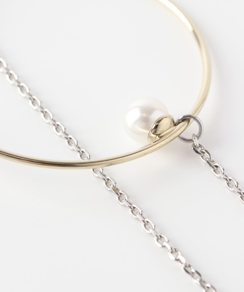 URBAN RESEARCH ROSSO WOMEN（アーバンリサーチ　ロッソ）の「JUSTINE CLENQUET　TINA earring（ピアス（両耳用）・レディース・ゴールド系その他・-）」の6枚目の写真