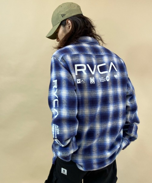 Rvca ルーカ ブランドロゴ シャツ ブラウス チェックシャツ 042 105 042 105 を購入できます ムラサキスポーツ Rvca ルーカ のファッション チェックシャツ 042 105 シャツ ブラウス