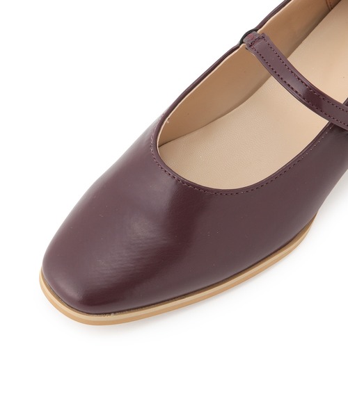 ROPE' PICNIC(ロペピクニック)の「ラウンドヒールメリージェーンパンプス(パンプス・レディース・ブラック/ワイン・23.0cm/23.5cm/24.0cm/24.5cm/25.0cm/22.5cm)」の3枚目の写真
