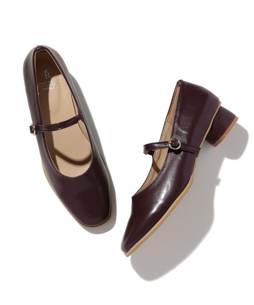 ROPE' PICNIC(ロペピクニック)の「ラウンドヒールメリージェーンパンプス(パンプス・レディース・ブラック/ワイン・23.0cm/23.5cm/24.0cm/24.5cm/25.0cm/22.5cm)」の14枚目の写真