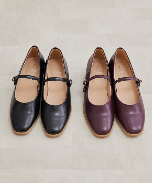 ROPE' PICNIC(ロペピクニック)の「ラウンドヒールメリージェーンパンプス(パンプス・レディース・ブラック/ワイン・23.0cm/23.5cm/24.0cm/24.5cm/25.0cm/22.5cm)」の11枚目の写真