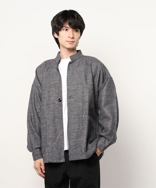SHIPS シップス (khaju) ファーカラー ミリタリーブルゾン SHIPS: TEXBRID(R) スイングトップ リブブルゾン｜シップスの