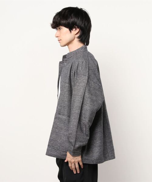 SHIPS（シップス）の「LANEFORTYFIVE:SQUARED TWEED（ブルゾン・メンズ・ダークグレー・40）」の2枚目の写真