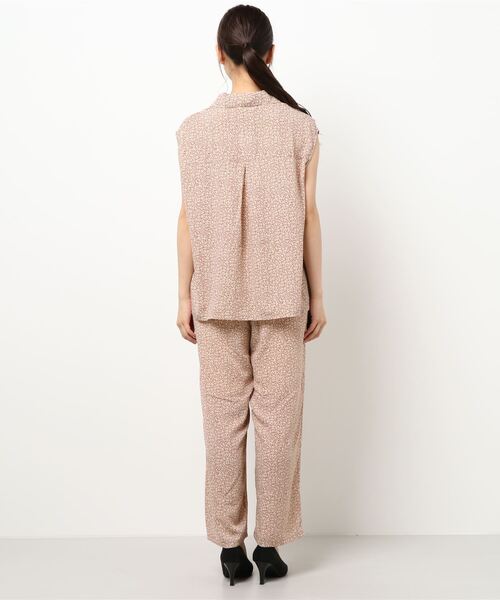 JUMELLE（ジュメロ）の「イサックセットアップ（セットアップ・レディース・ベージュ/ブルー・MEDIUM/SMALL）」の3枚目の写真