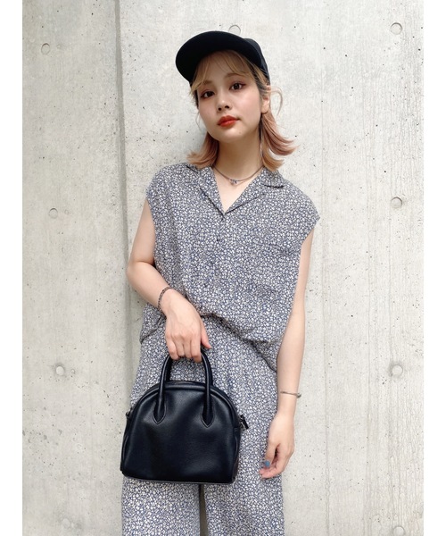 JUMELLE（ジュメロ）の「イサックセットアップ（セットアップ・レディース・ベージュ/ブルー・MEDIUM/SMALL）」の4枚目の写真