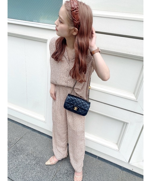 JUMELLE（ジュメロ）の「イサックセットアップ（セットアップ・レディース・ベージュ/ブルー・MEDIUM/SMALL）」の20枚目の写真