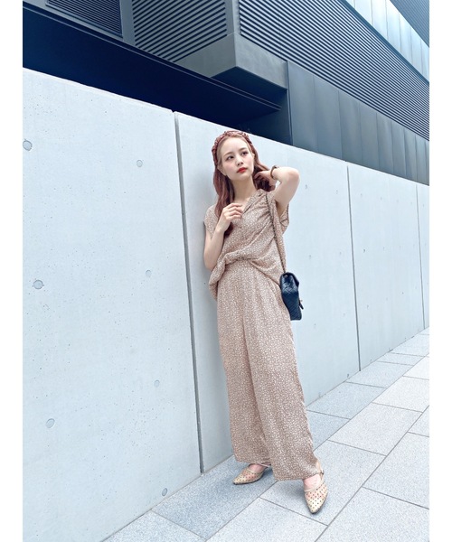 JUMELLE（ジュメロ）の「イサックセットアップ（セットアップ・レディース・ベージュ/ブルー・MEDIUM/SMALL）」の21枚目の写真