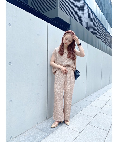 JUMELLE（ジュメロ）の「イサックセットアップ（セットアップ・レディース・ベージュ/ブルー・MEDIUM/SMALL）」の22枚目の写真