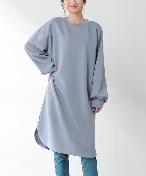 Honeys(ハニーズ)の「2wayワンピース(ワンピース・レディース・ブラック/ブルー系その他/モカ/グレイッシュベージュ・M/LL/L/S)」の1枚目の写真