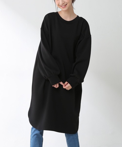 Honeys(ハニーズ)の「2wayワンピース(ワンピース・レディース・ブラック/ブルー系その他/モカ/グレイッシュベージュ・M/LL/L/S)」の2枚目の写真