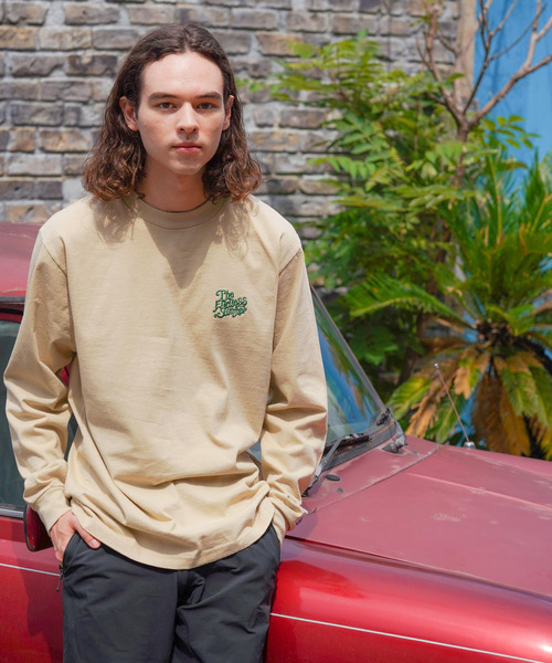 The Endless Summer（エンドレスサマー）の「TES THE ENDLESS SUMMER EMB LONG SLEEVE T-SHIRT / ロンT（Tシャツ/カットソー・メンズ・ホワイト/ブルーグレー/ブラック/モカ/ベージュ・X-LARGE/SMALL/MEDIUM/LARGE）」の14枚目の写真