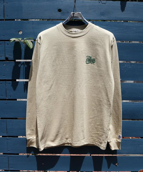 The Endless Summer（エンドレスサマー）の「TES THE ENDLESS SUMMER EMB LONG SLEEVE T-SHIRT / ロンT（Tシャツ/カットソー・メンズ・ホワイト/ブルーグレー/ブラック/モカ/ベージュ・X-LARGE/SMALL/MEDIUM/LARGE）」の20枚目の写真