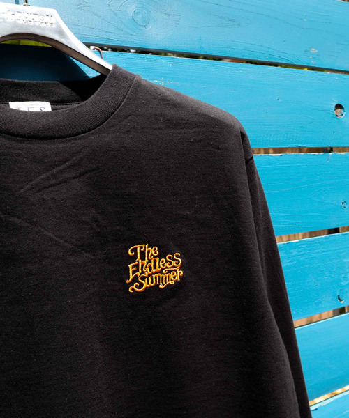 The Endless Summer（エンドレスサマー）の「TES THE ENDLESS SUMMER EMB LONG SLEEVE T-SHIRT / ロンT（Tシャツ/カットソー・メンズ・ホワイト/ブルーグレー/ブラック/モカ/ベージュ・X-LARGE/SMALL/MEDIUM/LARGE）」の22枚目の写真