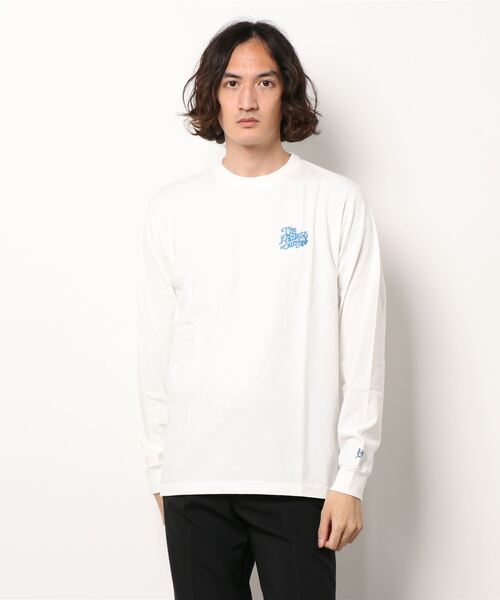The Endless Summer（エンドレスサマー）の「TES THE ENDLESS SUMMER EMB LONG SLEEVE T-SHIRT / ロンT（Tシャツ/カットソー・メンズ・ホワイト/ブルーグレー/ブラック/モカ/ベージュ・X-LARGE/SMALL/MEDIUM/LARGE）」の12枚目の写真