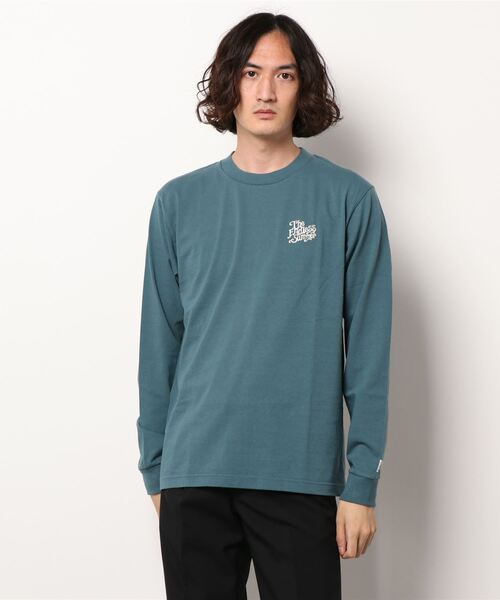 The Endless Summer（エンドレスサマー）の「TES THE ENDLESS SUMMER EMB LONG SLEEVE T-SHIRT / ロンT（Tシャツ/カットソー・メンズ・ホワイト/ブルーグレー/ブラック/モカ/ベージュ・X-LARGE/SMALL/MEDIUM/LARGE）」の10枚目の写真