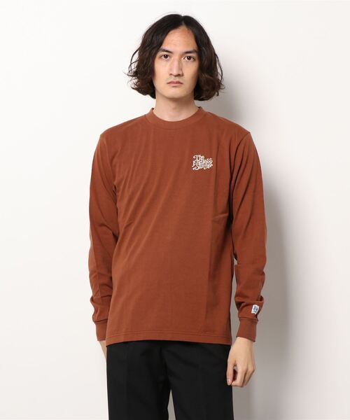 The Endless Summer（エンドレスサマー）の「TES THE ENDLESS SUMMER EMB LONG SLEEVE T-SHIRT / ロンT（Tシャツ/カットソー・メンズ・ホワイト/ブルーグレー/ブラック/モカ/ベージュ・X-LARGE/SMALL/MEDIUM/LARGE）」の9枚目の写真