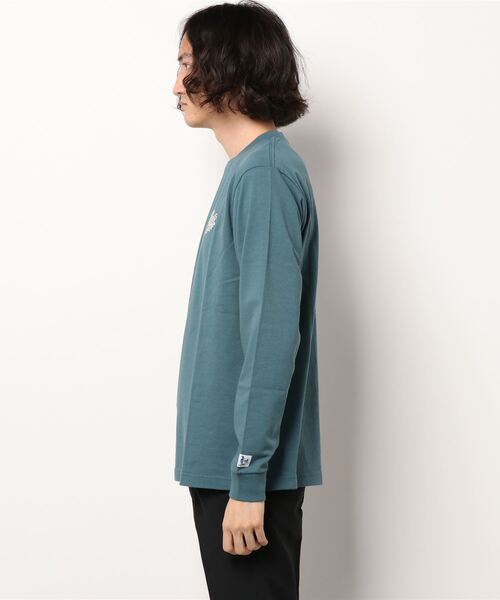 The Endless Summer（エンドレスサマー）の「TES THE ENDLESS SUMMER EMB LONG SLEEVE T-SHIRT / ロンT（Tシャツ/カットソー・メンズ・ホワイト/ブルーグレー/ブラック/モカ/ベージュ・X-LARGE/SMALL/MEDIUM/LARGE）」の7枚目の写真