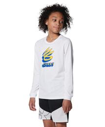 UNDER ARMOUR | カリー テック ロングスリーブ Tシャツ カリーロゴ(バスケットボール/KIDS/キッズ)(Tシャツ/カットソー)