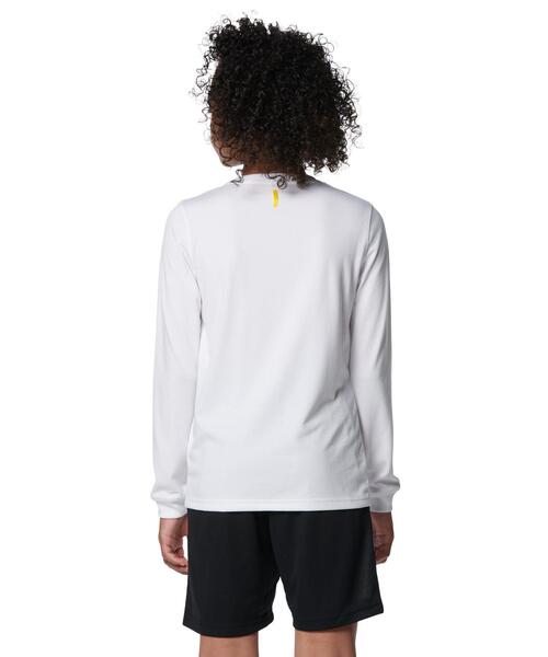 UNDER ARMOUR（アンダーアーマー）の「カリー テック ロングスリーブ Tシャツ カリーロゴ（バスケットボール/KIDS）（Tシャツ/カットソー・キッズ・ブルー/ホワイト・L:150cm/S:130cm/M:140cm/L:160cm）」の7枚目の写真