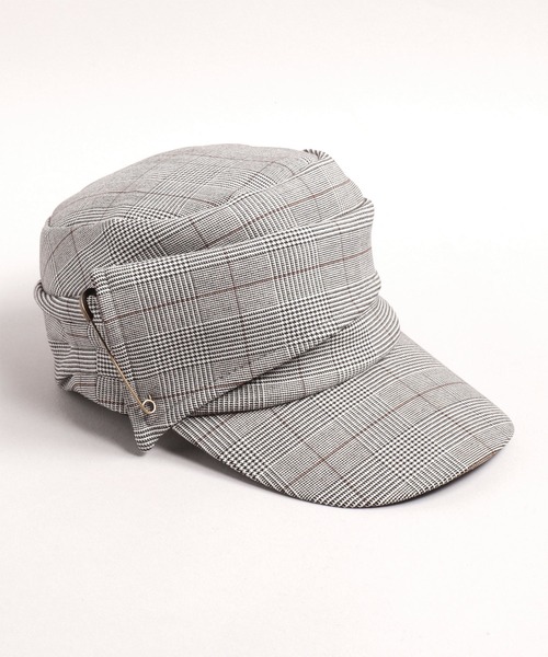 CA4LA（カシラ）の「COLLAR AST（キャップ・メンズ・ブラック/グレー・ONESIZE）」の2枚目の写真