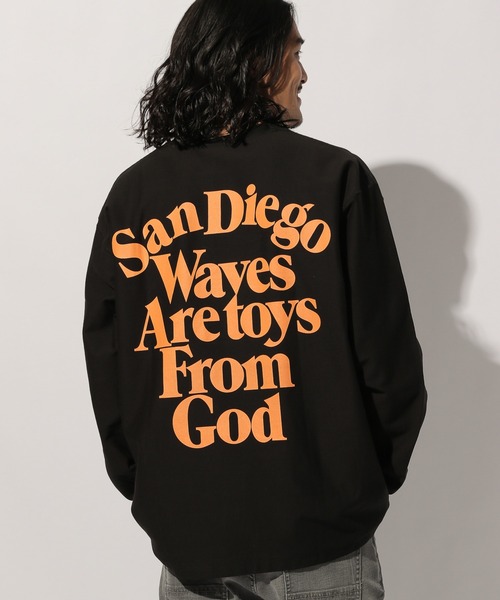 BAYFLOW(ベイフロー)の「レタープリント L/S TEE(Tシャツ/カットソー・メンズ・ホワイト/グリーン/ブラック・SMALL/MEDIUM/LARGE)」の14枚目の写真