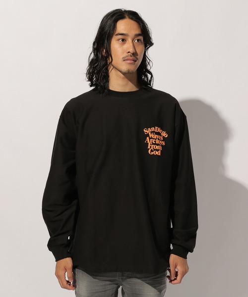 BAYFLOW(ベイフロー)の「レタープリント L/S TEE(Tシャツ/カットソー・メンズ・ホワイト/グリーン/ブラック・SMALL/MEDIUM/LARGE)」の17枚目の写真