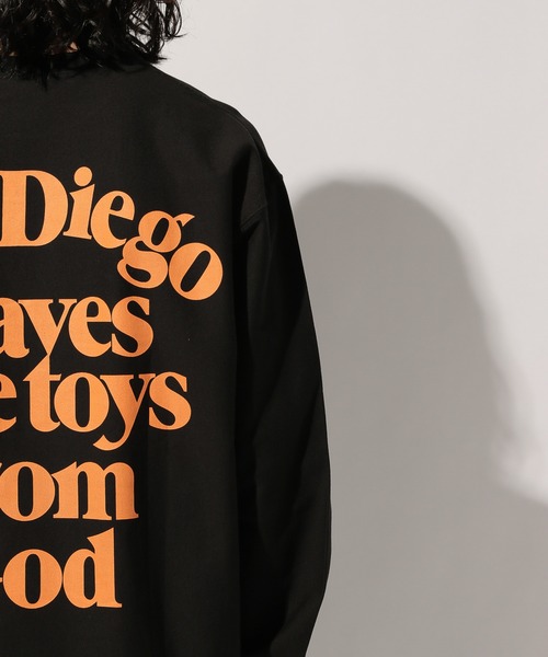 BAYFLOW(ベイフロー)の「レタープリント L/S TEE(Tシャツ/カットソー・メンズ・ホワイト/グリーン/ブラック・SMALL/MEDIUM/LARGE)」の15枚目の写真