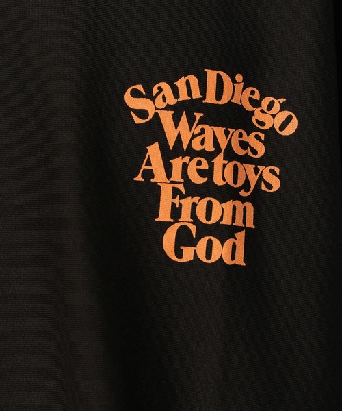 BAYFLOW(ベイフロー)の「レタープリント L/S TEE(Tシャツ/カットソー・メンズ・ホワイト/グリーン/ブラック・SMALL/MEDIUM/LARGE)」の12枚目の写真