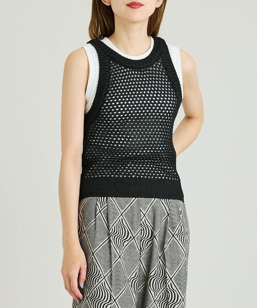 MATURED(マチュアード)の「【MATURED】アメスリラメニット(ニット/セーター・レディース・ゴールド/ブラック・FREE)」の20枚目の写真