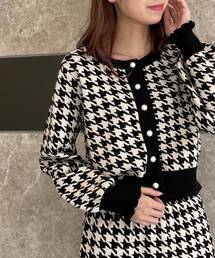 MAJESTIC LEGON | クラシカルパターンカーディガン(ニット/セーター)