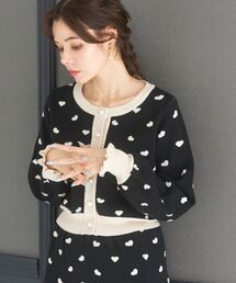 MAJESTIC LEGON | クラシカルパターンカーディガン(ニット/セーター)