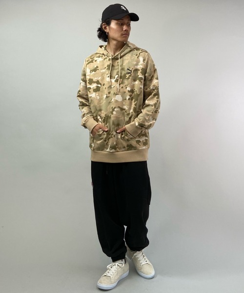 PUMA（プーマ）の「PUMA/プーマ 迷彩柄 ルーズシルエットパーカー