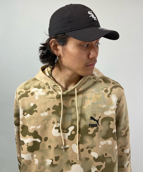 PUMA（プーマ）の「PUMA/プーマ 迷彩柄 ルーズシルエットパーカー