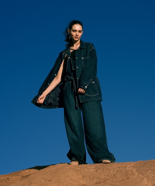 Levi's（リーバイス）の「Levi's(R) RED LOOSE オーバーオール BLUE