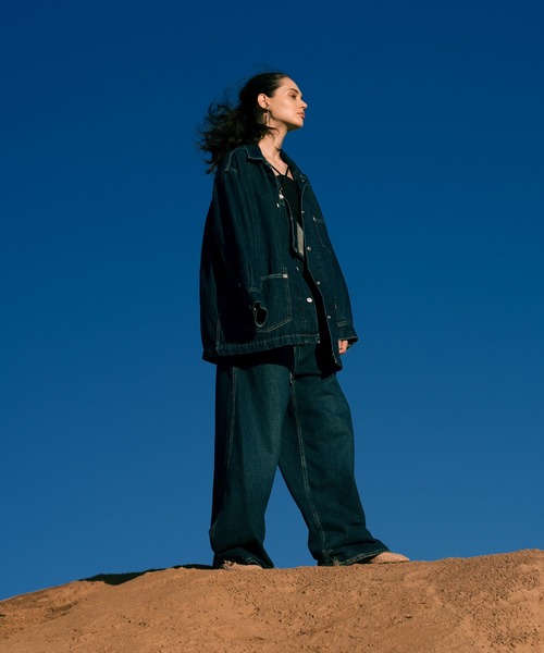 Levi's（リーバイス）の「Levi's(R) RED LOOSE オーバーオール BLUE