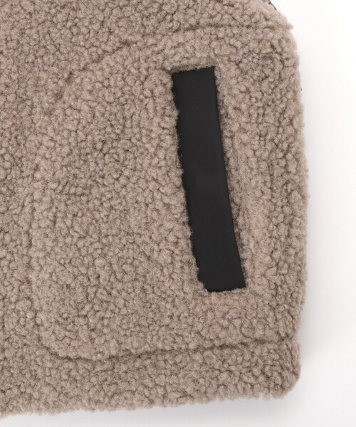 COMME CA ISM(コムサイズム)の「リバーシブル 中わたベスト(ダウンベスト・キッズ・ベージュ/キャメル・110cm/100cm/120cm/130cm/140cm/150cm)」の20枚目の写真