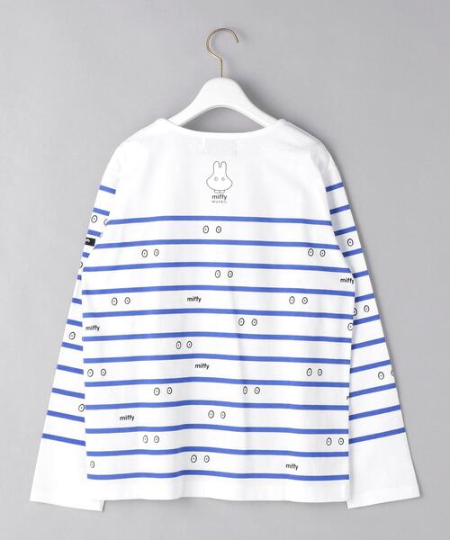 MUVEIL（ミュベール）の「＜MUVEIL（ミュベール）＞MIFFY ボーダー カットソー ■■■（Tシャツ/カットソー・レディース・ベージュ/ホワイト・38）」の8枚目の写真