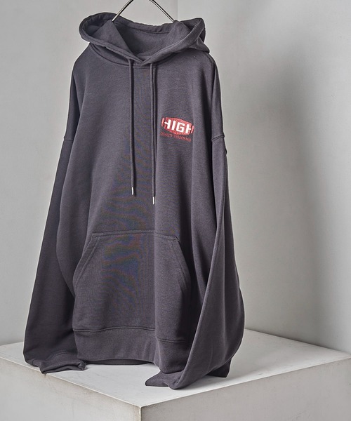 POWER TO THE PEOPLE(パワートゥーザピープル)の「【POWER TO THE PEOPLE/パワートゥザピープル】 スナックエンブロイダリー バック刺繍パーカー/ユニセックス(パーカー・メンズ・チャコールグレー/イエロー/ブルー/その他9・MEDIUM/LARGE/X-LARGE)」の19枚目の写真